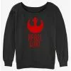 Disney Star Wars Rebel Aunt Girls Slouchy Sweatshirt -Hoodies And Sweaters Shop 20836029 hi